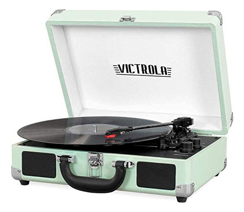 Tocadiscos Victrola Vintage Con Bluetooth De 3 Velocidades,