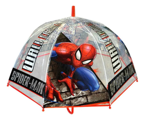 Paraguas Infantil Spiderman Licencia Original Disney