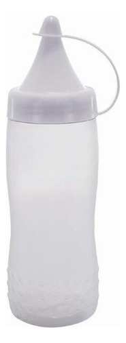 Bisnaga Branca 17cm Para Molho Ketchup 240ml Paramount Cor Branco