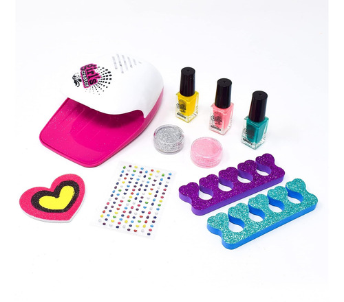 Set Manicura Con Secador Esmaltes Para Niñas