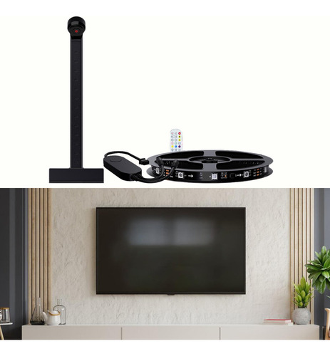 // Luces Cambiantes De Color Detrás De Tv Led Luces 5m 18w