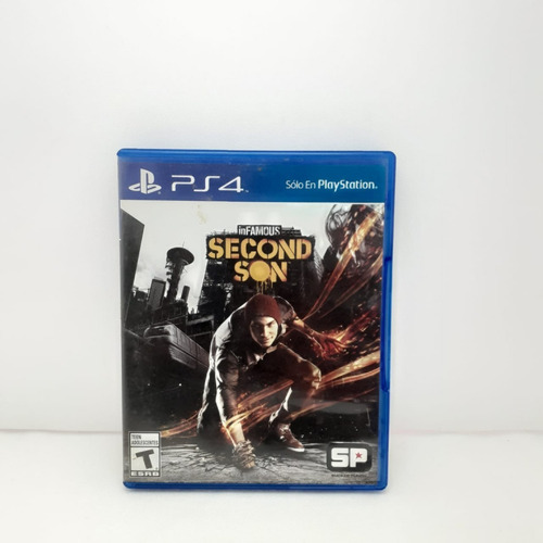 Jogo Infamous Second Son Ps4 Semi Novo Testado