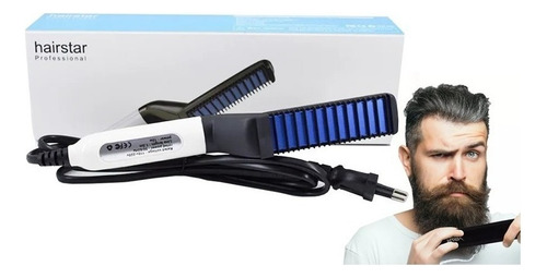 Chapinha Barba Alisadora Prancha Titanium Portátil 220V