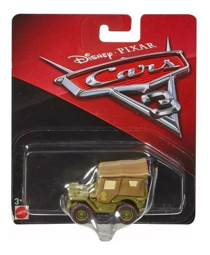 Cars 3 Sargento - Disney Pixar Diecast 1:55 Auto Mattel