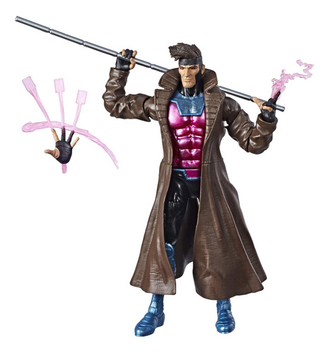 Marvel Hasbro Legends Series 6 Toy De Gambit De Figuras Cole