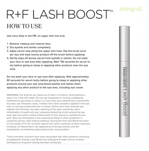 Pestañas Rodan And Fields Enhancements Lash Boost, 5 Ml, 0.1