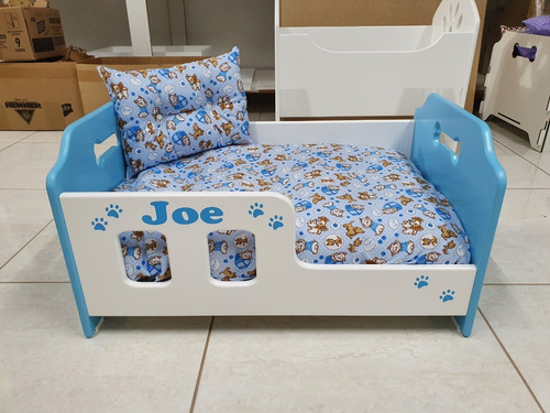 Berço Mdf Para Cães,cama Madeira Cachorros,-tamanho M 68x45