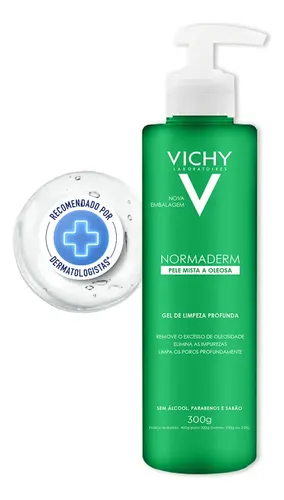 Gel de Limpeza Profunda P/ Pele Mista a Oleosa Normaderm Vichy 300g