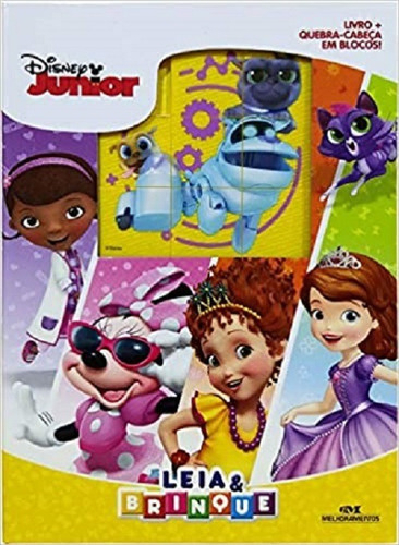 Disney Junior - Leia E Brinque, De Disney Junior. Editora Editora Melhoramentos Ltda, Capa Mole Em Português