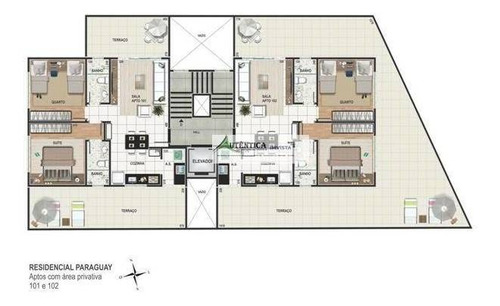 Imagem 7 de 13 de Cobertura Residencial À Venda, Carmo, Belo Horizonte - Co0167. - Co0167