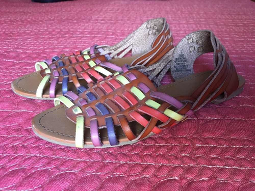 Sandalias Colores De Niña Old Navy Talla 21 Mx 2 Us