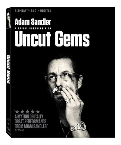 Blu Ray Uncut Gems Adam Sandler Dvd Estreno Original 