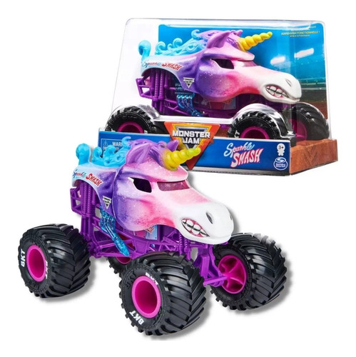 Monster Jam Vehiculo Sparkle 1:24 Suspension Int 6060894