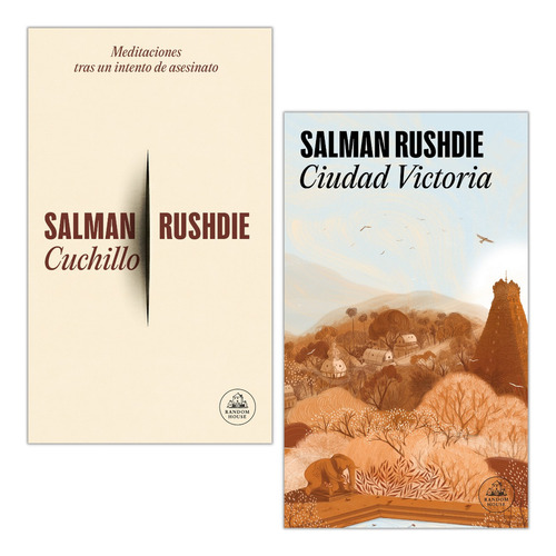 Pack Cuchillo Y Ciudad Victoria - Salman Rushdie