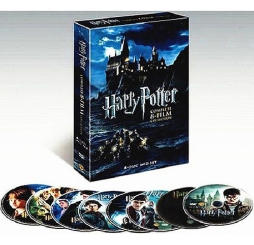 Harry Potter  Complete 8 Film Collection Dvd