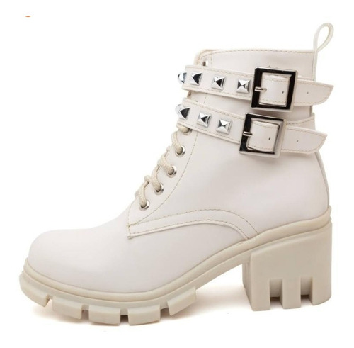 Botin Moda Bota Moderna Tacon Dama Rocker Desmontable Oferta