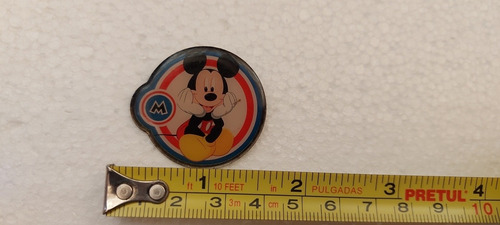 Pin O Prendedor Mickey Mouse Disney Store Retro (Usado)