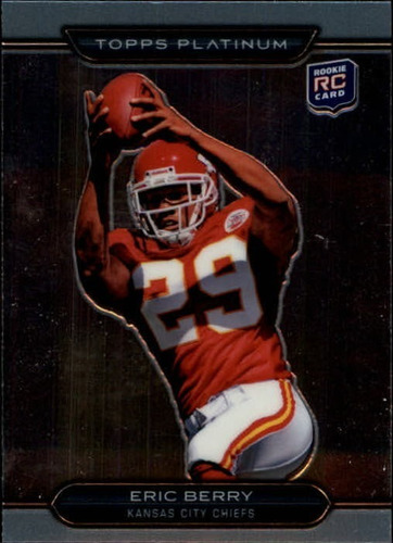 2010 Topps Platinum #91 Eric Berry Rc Kansas City Chiefs