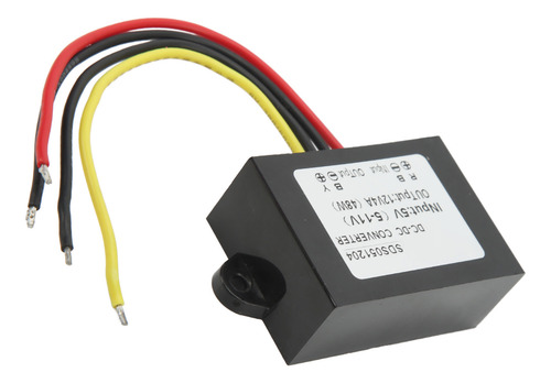 Regulador De Tensão Dc Impermeável 5v 511v A 12v 4a Boost