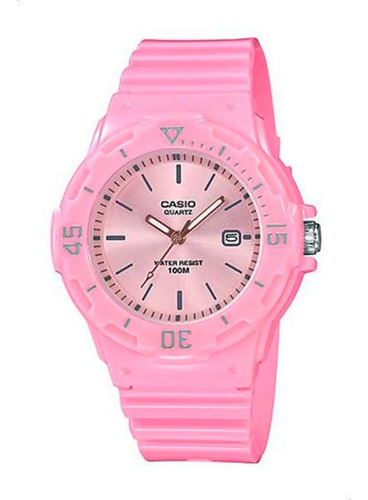 Reloj Casio Malla De Pvc Color Rosa Lrw-200h-4e4vdf