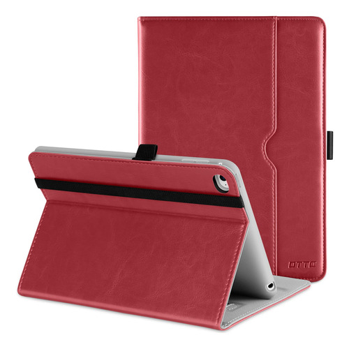 Funda Funda Para Soporte De Folio De Cuero Premium Con Mult