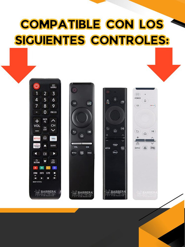 Control Para Samsung Con Comando De Voz Curvo/the Frame