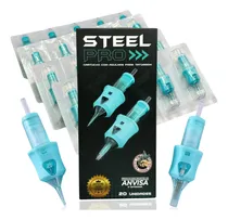Comprar Caixa Cartucho Steel Pro 20un Tattoo 3\u002F5\u002F7\u002F9\u002F11\u002F13\u002F15\u002F23\u002F27