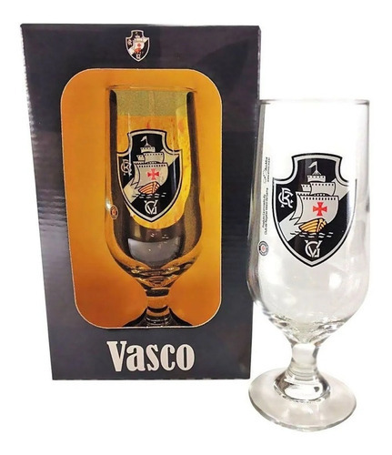 Taça Time Vasco Da Gama Copo Cerveja Chopp 300ml Licenciado