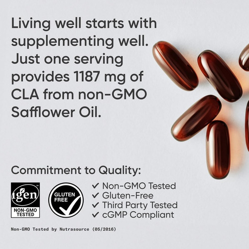Sports Research Cla - 1250mg Com Ácido Linoléico Conjugad...
