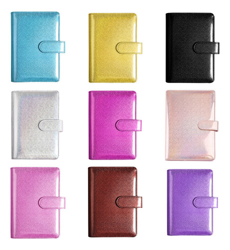 Funda De Cuaderno Recargable (bk), Encuadernación Con 6 Anil