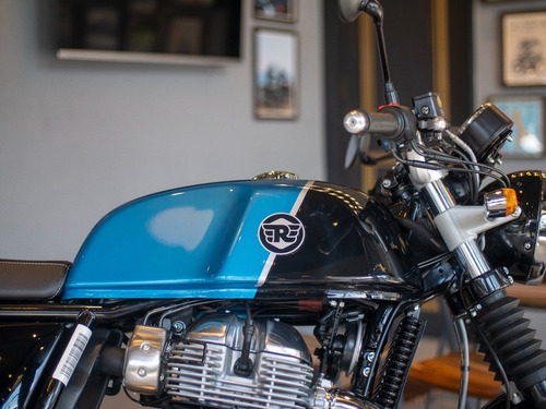 Imagen 13 de 25 de Royal Enfield Continental Gt 650 Azul Reserva Disponible