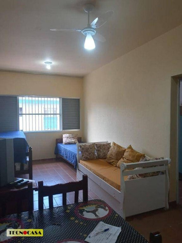 Imagem 1 de 21 de Kitnet Com 1 Dormitório, 30 M² - Venda Por R$ 170.000,00 Ou Aluguel Por R$ 1.500,00/mês - Tupi - Praia Grande/sp - Kn0434