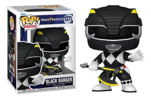 Funko Pop! Black Ranger - Power Rangers 1371