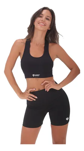 Conjunto Deportivo Calza Corta + Top Deportivo Mujer