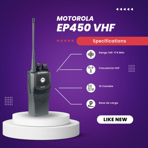 Radio Motorola Ep450