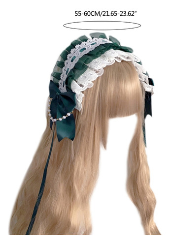 Diadema De Sirvienta Para Cosplay, Elegante Decoración Con L