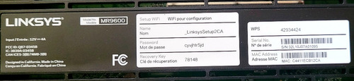 Router Linksys Mr9600 Wifi5 Ac6000 Tri Band Mesh