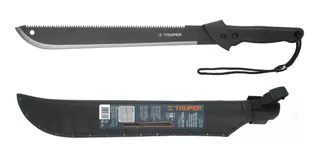 Machete Doble Filo 18' Mango Inyectado Y Funda Truper 13098