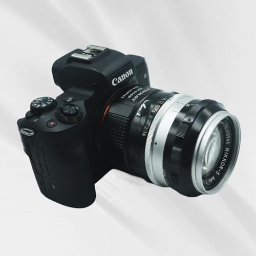 Pholsy Adaptador De Montaje De Lente Nikon F A Ef-m Compatib