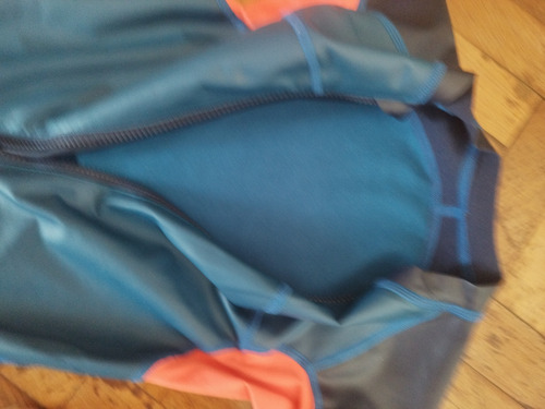 Nabaiji Traje Neoprene Entero Talle M 1mm Azul Marino 7-8 1 Mm (Usado)