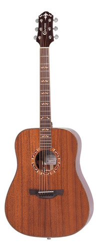 Violão Aço Crafter Folk Stg D-15e Pro Com Eq Ds-2 Pro E Bag Madeira Destro