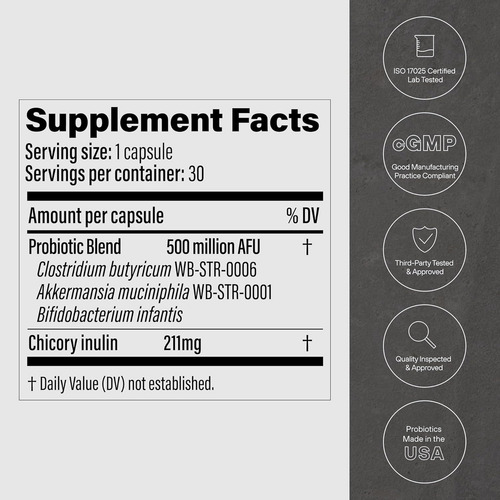 Pendulum 500m Afu Multi-strain Probiotic + Prebiotic