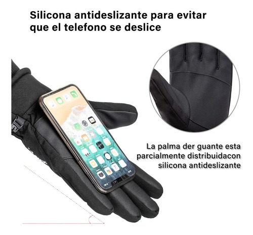 Guantes Gruesos Nieve Impermeables A Prueba De Viento Frio
