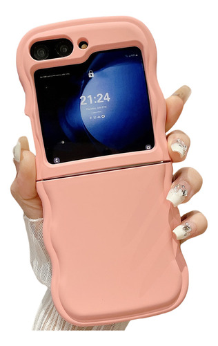 Para Samsung Zflip6 Funda Simple Color Sólido