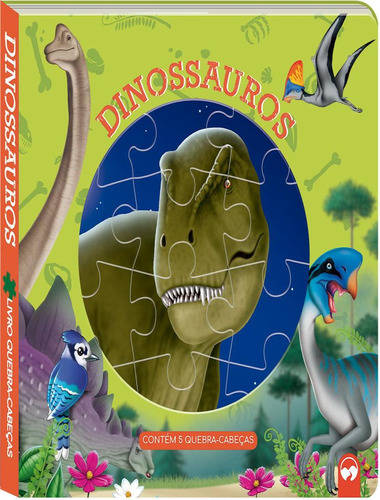 Dinossauros - Livro Quebra-cabecas: Dinossauros - Livro Quebra-cabecas, De Starke, Eduardo. Editora Vale Das Letras, Capa Dura, Edição 1 Em Português, 2023