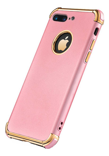 Funda Para iPhone 7 Plus Rose Delgado Flexible