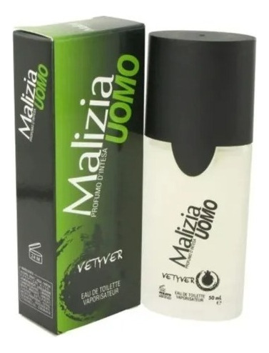 Perfume para hombre Malizia Vetyver Edt, 50 ml,