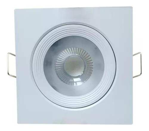  Spot Led Quadrado Embutir  3000k 5w