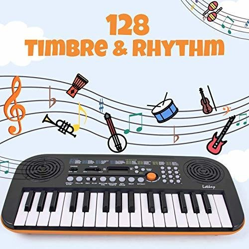 Kmise Mini Teclado De Piano Eléctrico Digital Portátil De 32