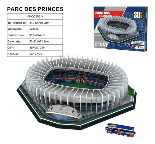 Puzzle 3d Estadio De La Ciudad De Manchester De La Premier L